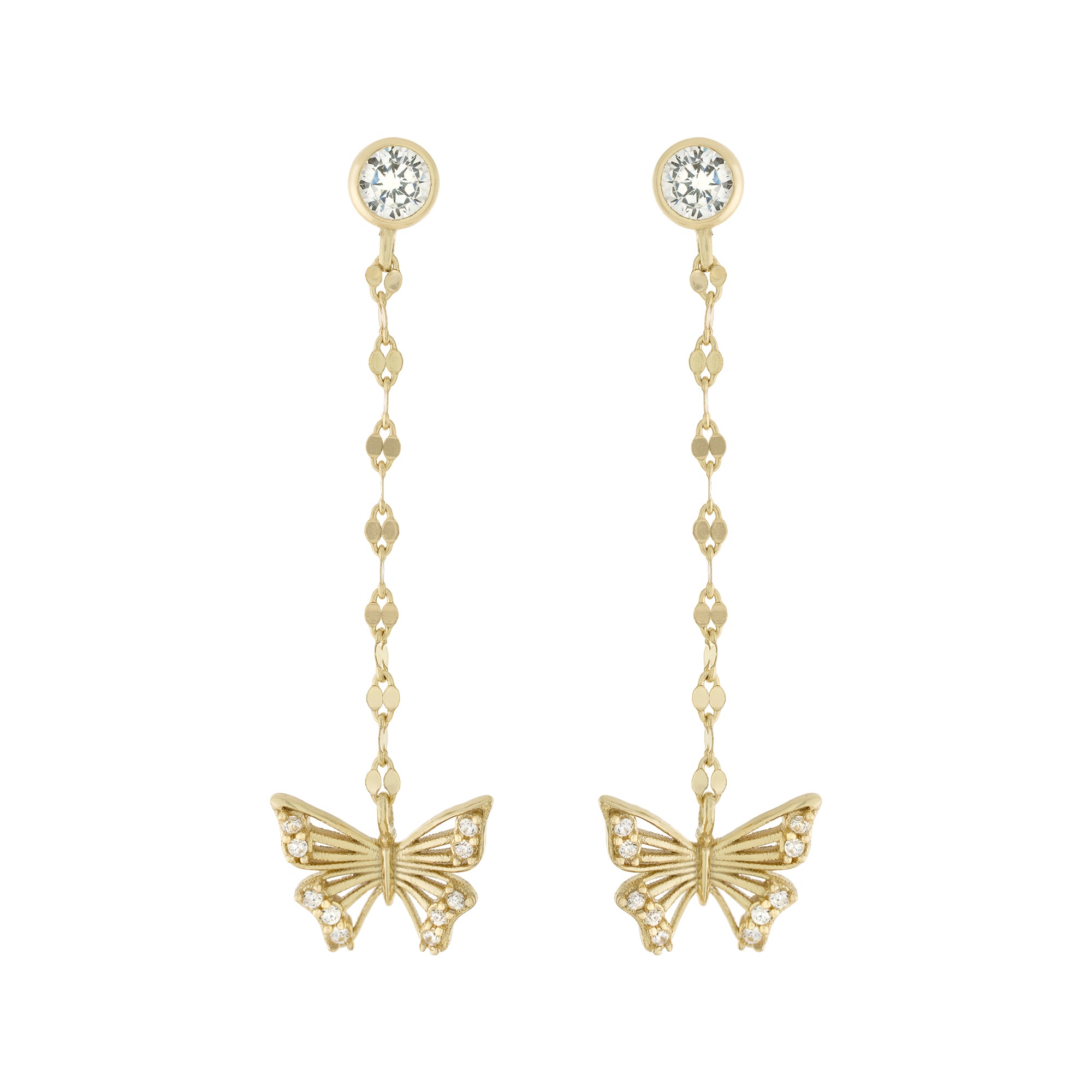 Butterfly Dangle Earrings